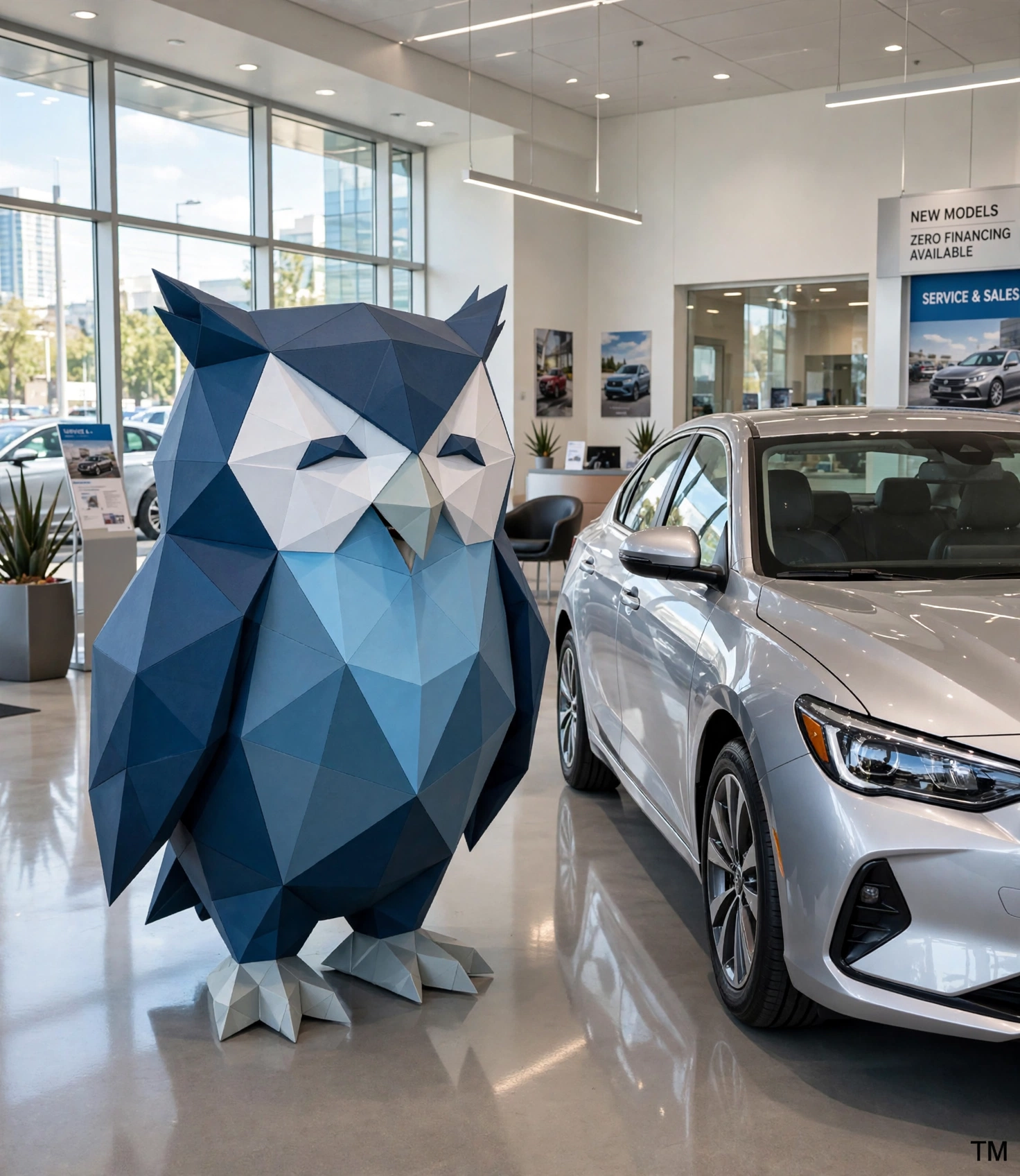 MaxxOwl illustration for the automotive industry