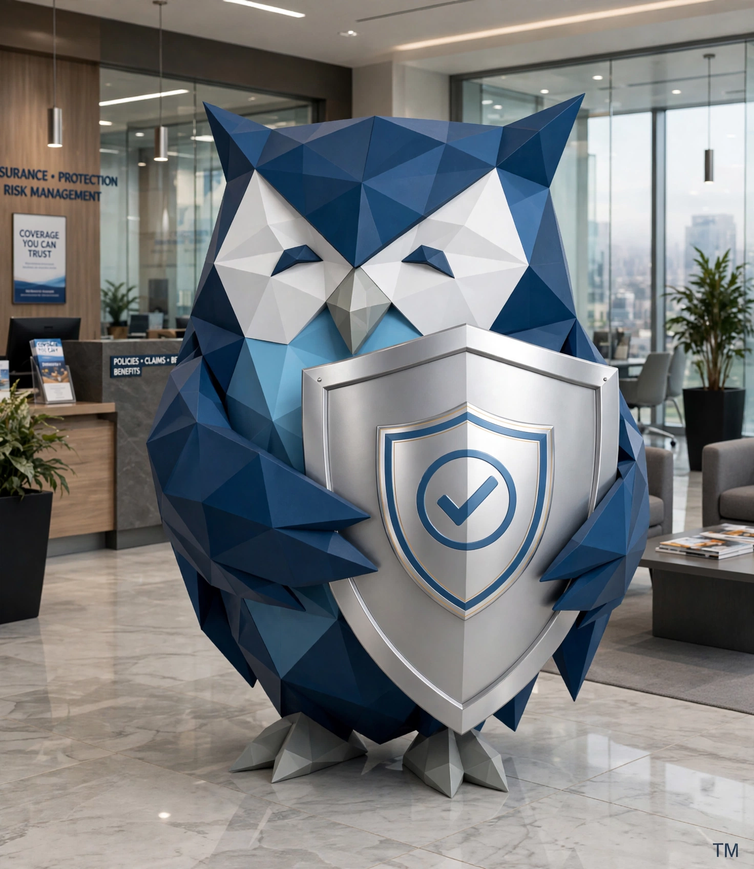 MaxxOwl illustration for the insurance industry