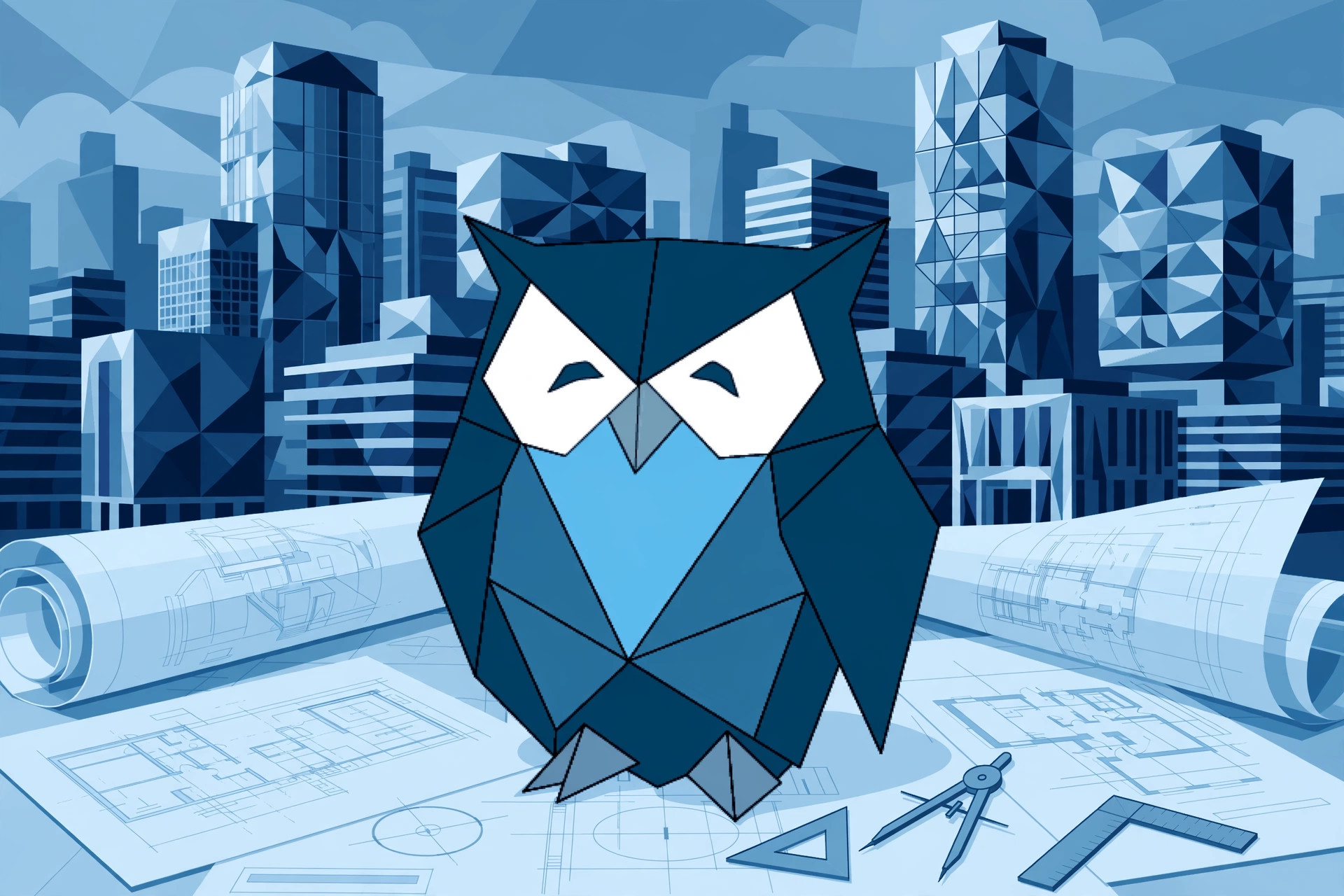 MaxxOwl illustration for the real estate industry